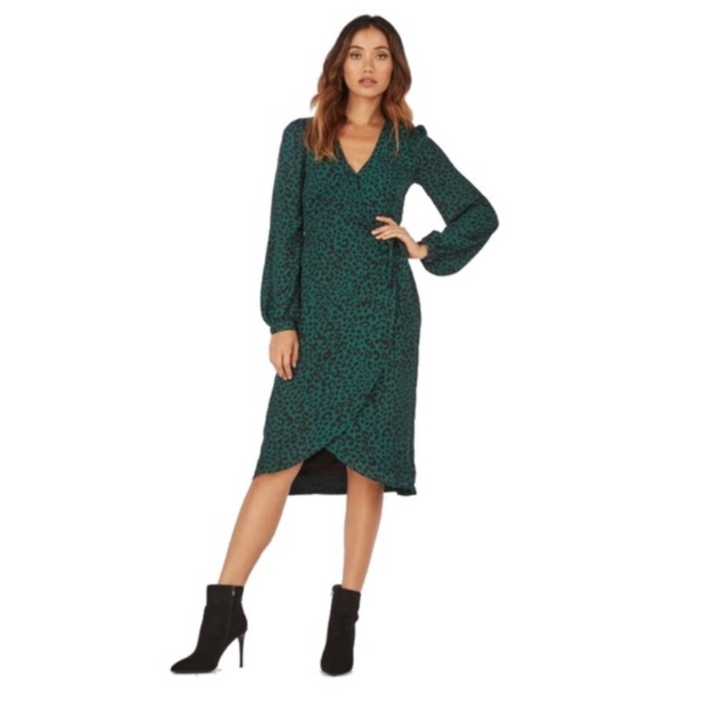 JustFab wrap dress - 1X